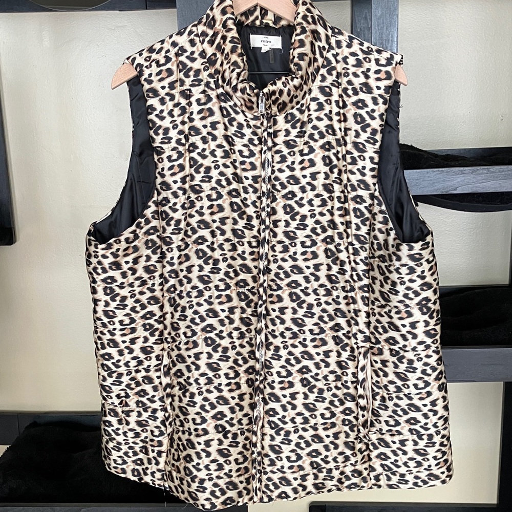 1X Chic Soul Animal Print Vest